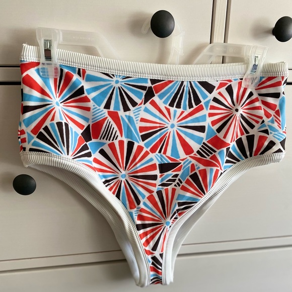 Aerie high waisted cheeky LARGE bikini 👙 bottoms, new without tags, mix/match - Picture 2 of 5